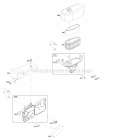 Air Cleaner Diagram and Parts List for 114P02-2128-B1  Briggs and Stratton Engine